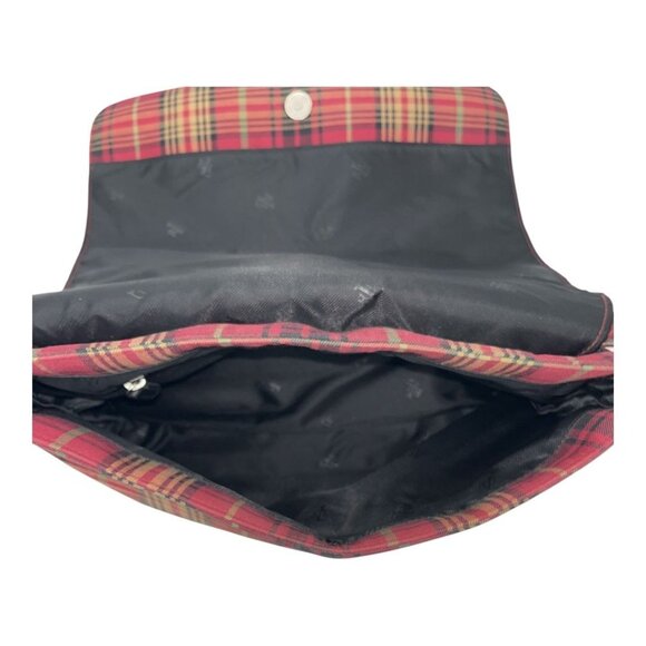 Lauren Ralph Lauren Kensington Tartan Plaid Book Bag Purse - Picture 4 of 9
